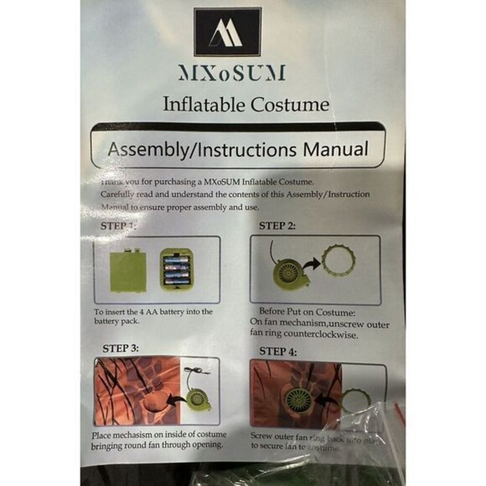 Trex Rider Inflatable Costume‎ - Picture 9 of 10